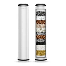 Shower Filter for Handheld Shower Head, 2 Pack 15 Stage Replacement Filters f...