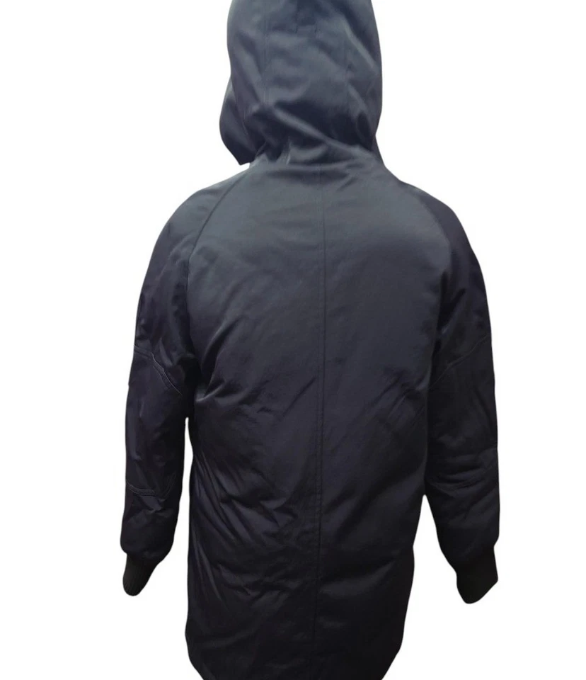 Kenzo Paris Coat Padded 90% Duck Down Black Hooded Ladies Winter Warm Size XS  - Image 2 of 4