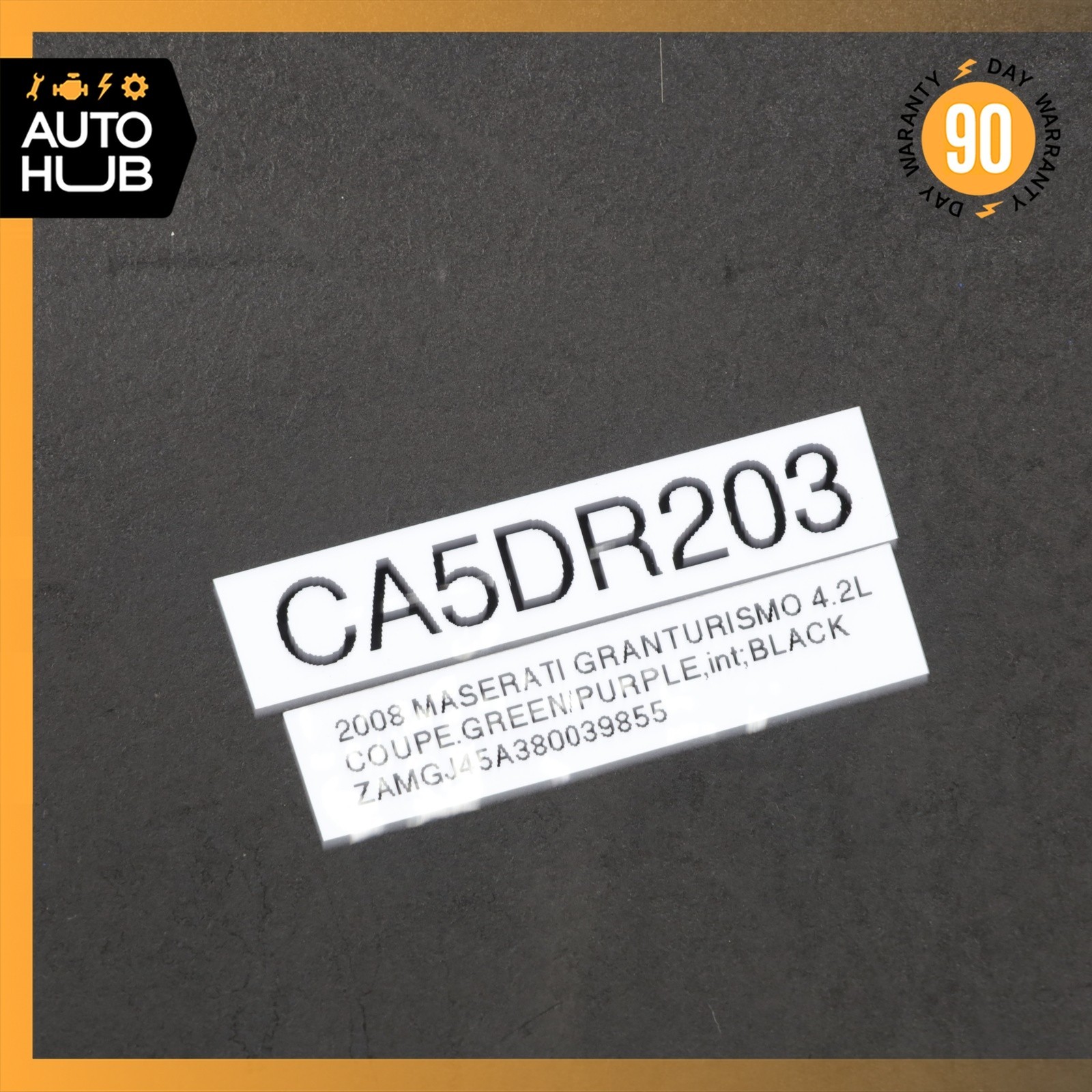 08-14 Maserati GranTurismo M145 Coupe Front Left Interior Door Panel OEM 66k