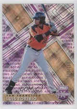 2019 Panini Elite Extra Edition Aspirations Purple 72/250 Luis Toribio #179 s3g