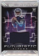 2022 Panini Black Futuristic Silver 39/99 Malik Willis #FUT-MWI 1pd2