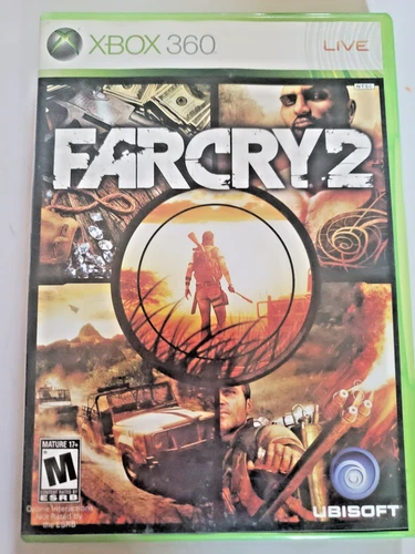 Far Cry 2 Xbox 360 Video Game Complete CIB