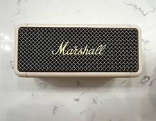 Marshall Emberton Portable Bluetooth Speaker 20W RMS 2.0 Channel White