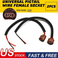 Wire Pigtail Female U 9006 HB4 Two Harness He...
