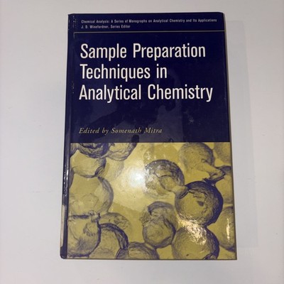 Chemical Analysis: a Series of Monographs on Analytical Chemistry and Its...
