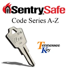 Sentry Safe Keys ( 1100 1150 1170)  Safe Key Cut to Code / Series  A - Z