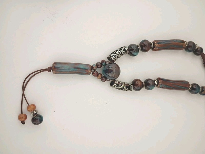 beaded necklace