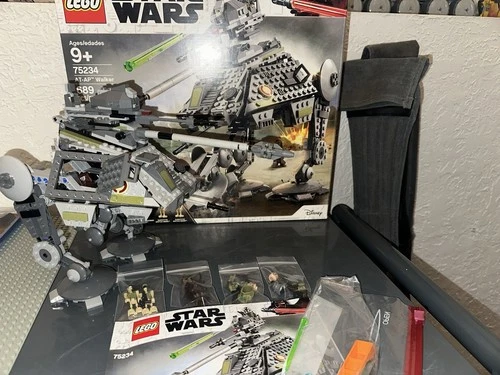 LEGO Star Wars AT-AP Walker 75234 Complete Set 689 Pieces Box Minifigures
