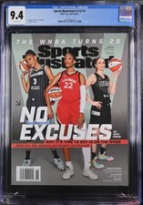 AJA WILSON RARE Sports Illustrated SP 2021 BIRD PARKER A’JA WNBA 25TH CGC 9.4