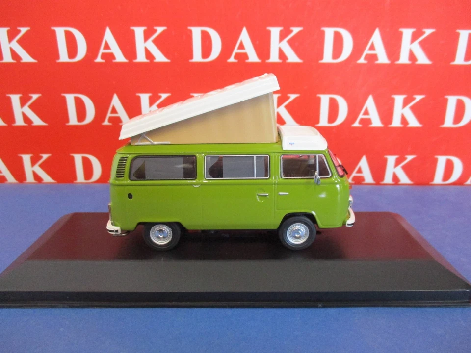 Die cast 1/43 Modellino Camper Volkswagen T2 Westfalia 1978 Variante di colore - Immagine 4 di 4