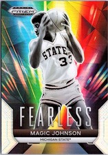 2024 Panini Prizm Draft Picks #13 Magic Johnson Fearless Prizms Silver