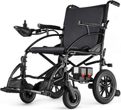SLF30 Foldable Electric Wheelchair for Adults, 300 Lbs Capacity, Airline Approve