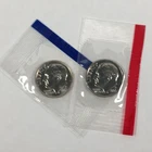 1996 Roosevelt Dime 2 Coin Set - Brilliant Uncirculated (BU) KM#195a - D96PDM