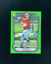 2026 Topps Bowman Paper Prospects Neon Green Border Coy James 1st 242/399 QI95