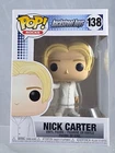 Funko Pop Rocks BACKSTREET BOYS Nick Carter #138 W/Protector NEW VAULTED RARE