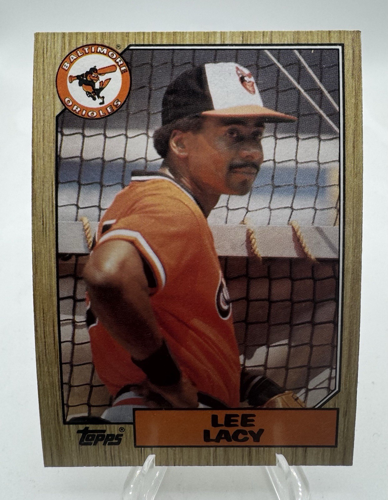 Lee Lacy Baltimore Orioles #182 1987 Topps ⚾️