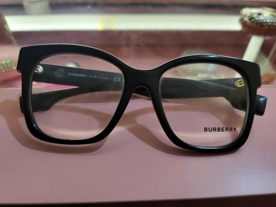 Burberry Clear Lense Eye Glasses Authentic - Image 3 of 4