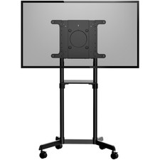 Startech Mbltvstndec Mobile Tv Cart Rolling Stand Display Vesa Mount