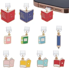 10Pcs Dust Plug Charm anti Dust Plugs Dustproof Plugs USB C Port Cap Protector P