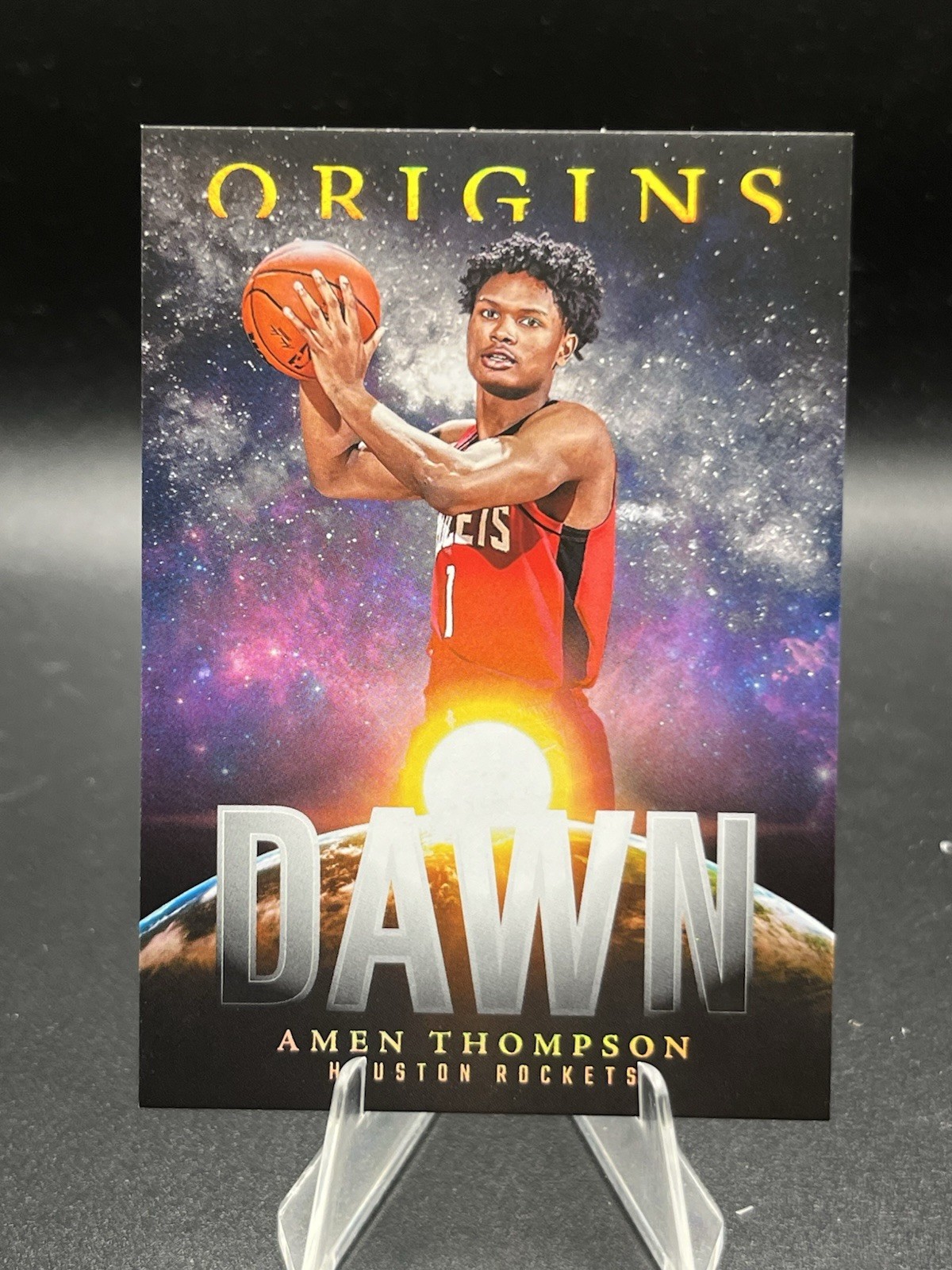 2023/24 Panini Origins Amen Thompson DAWN Rookie Card RC #21