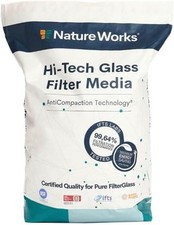 NATURE WORKS Filter Sand for Swimming Pool with 99.64% Filtering Power, Reduces