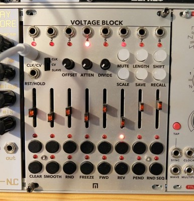 Malekko - Voltage Bloc 8 track - one of the BEST Sequencer  CV Eurorack Doepfer
