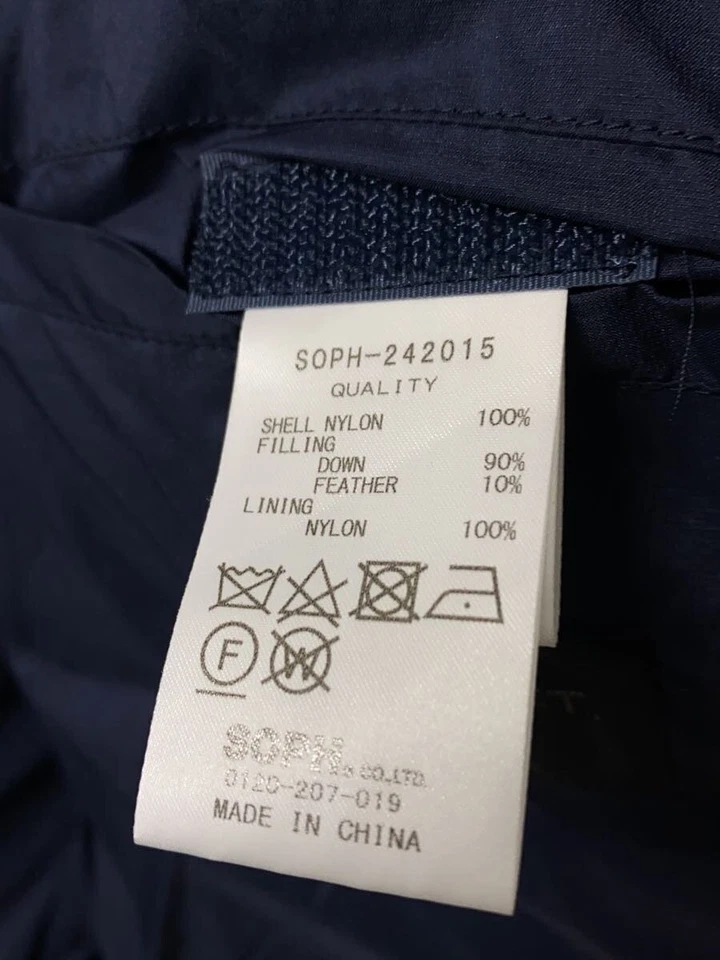 SOPHNET. Puffer Vest S Nylon NVY SOPH-242015 - Image 4 of 4