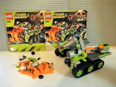 LEGO Power Miners Crystal Sweeper 8961 In 2009 Used Retired W