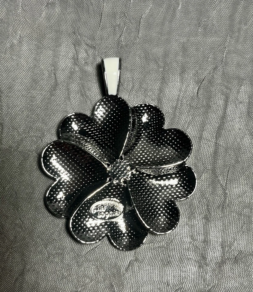 Новый Lia София абалона раковина цветок подвеска с цепочкой и 3 дополнительные подвески - Изображение 4 из 4