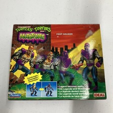 Playmates 1993 Teenage Mutant Ninja Turtles Mutations Mutatin' Foot Soldier NIB