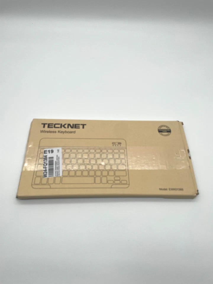 TECKNET Wiederaufladbare Bluetooth-Tastatur 80cm USB Kabel Qwertz Kabel fehlt - Bild 2 von 4