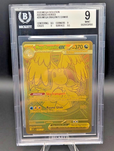 Mega Dragonite ex graded BGS 9 for sale on eBay