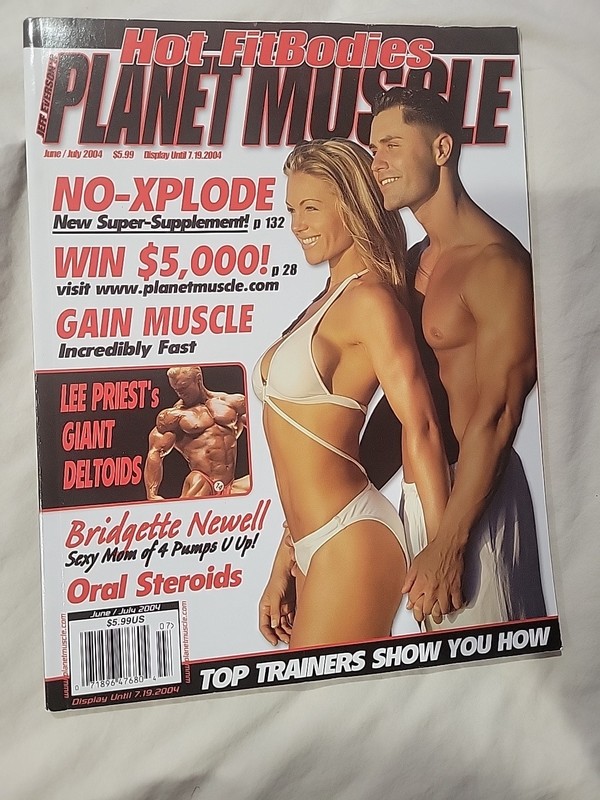 PLANET MUSCLE Mag  Lee Priest June/July 2004 