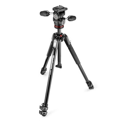 Manfrotto MK190X3-3W1 190X Tripod with 804 3-Way Head