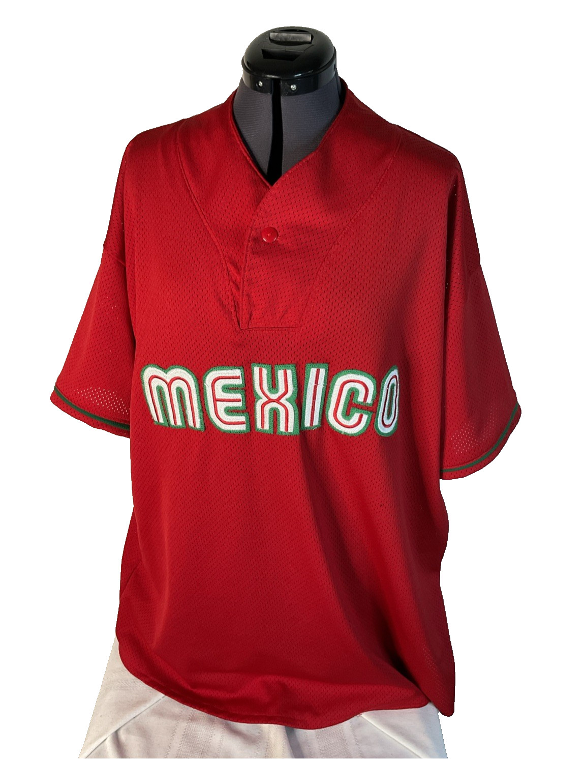 Mexico Jersey 3XL Red Valdez #27 Stitched On