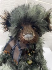 JACK DUSTY Charlie Bear (mohair) - with tags - retired