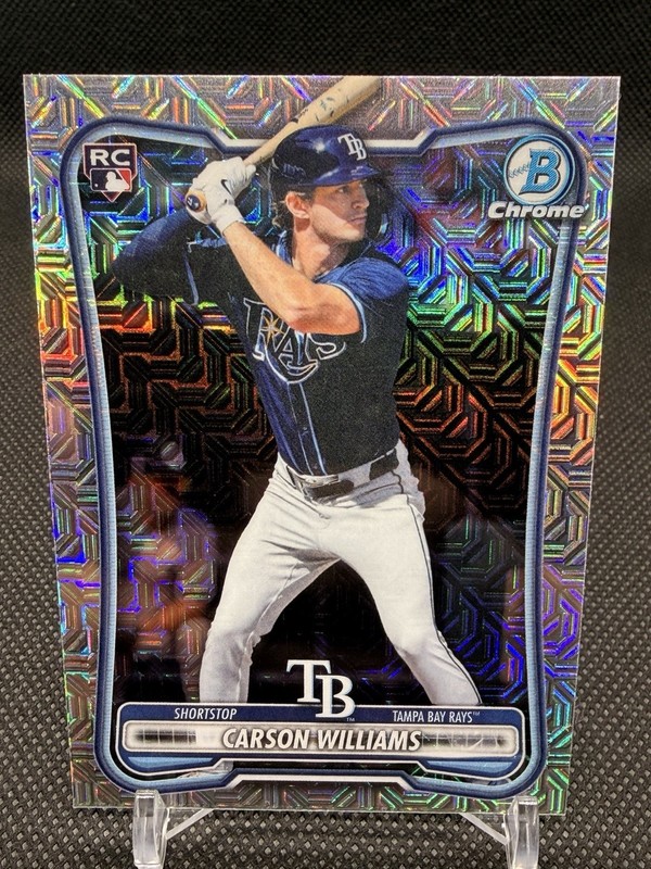 Bowman 2026 Bowman Chrome Mojo Refractor Carson Williams RC