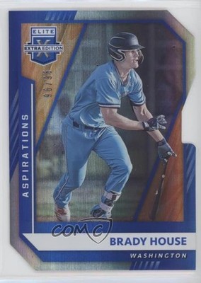 2021 Panini Elite Extra Edition Aspirations Die-Cut 96/96 Brady House #11 0fz3