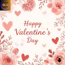 Nueva Tarjeta Digital Corazón con Flores San Valentín