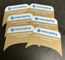6 Zeltiq CoolSculpting CoolAdvantage Petite Curve Contour Templates 206517-B