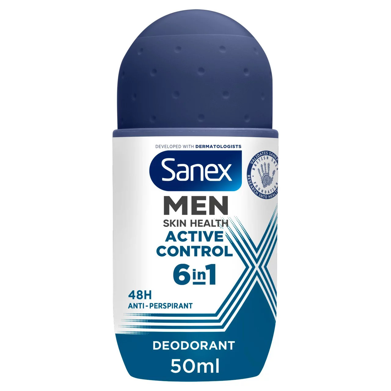 SANEX MEN ACTIVE CONTROL 48H ANTI-PERSPIRANT 50ML - Image 2