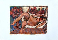 Théo Tobiasse - French Artist - Serigraph on Paper 14/150 - 36x51 cm | 14x20 in