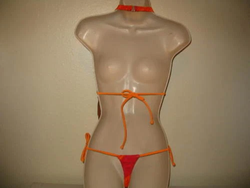 Chica Rica Designer Swimsuit Bikini Thong Small S NWT - Изображение 2 из 2