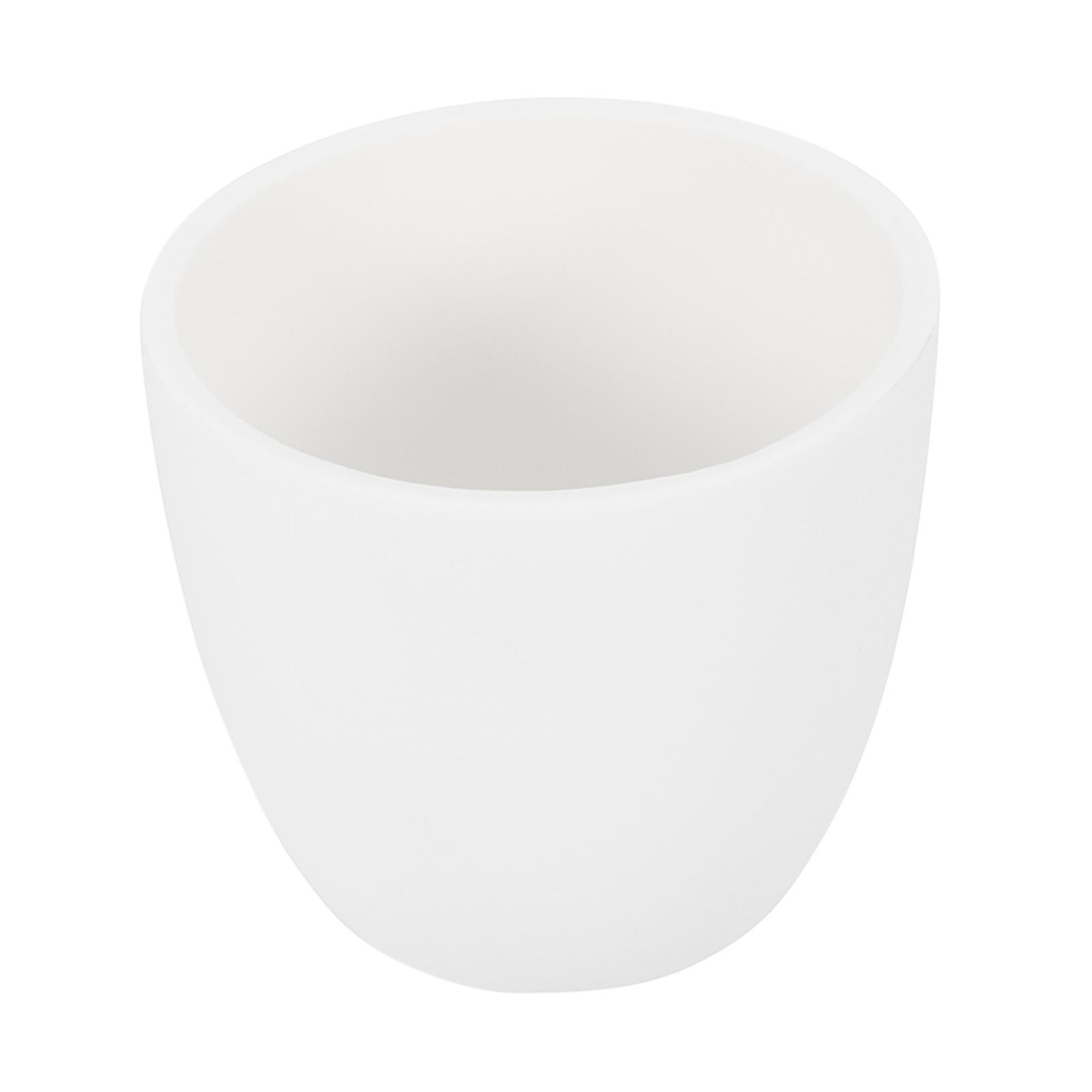 50ml Alumina Porcelain Crucible, Evaporation Bowl Cup Pot for Melting