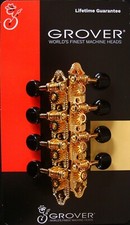 Grover 409GB 409 Series  A  Style Mandolin Tuning Machines, Gold