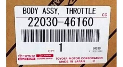 アンティーク TOYOTA SUPRA JZA80 93-98 Genuine 2JZ-GTE Throttle Body Assy 22030