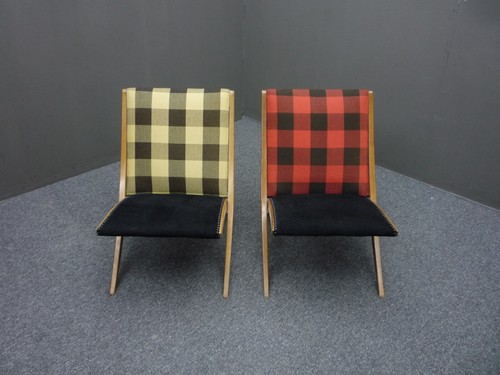 Raras sillas plegables ANTIMOTT de Ulrich Hermstrüwer para Wilhelm Knoll 1954 - Imagen 5 de 17