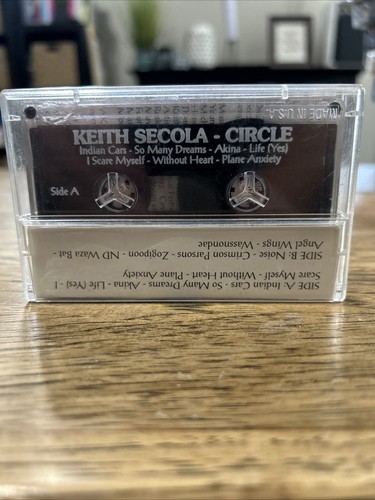 ♫ KEITH SECOLA ♫ Circle ♫ Native American ♫ ♫ Akina 1992 ♫ Indian Can Cassette - Picture 3 of 5
