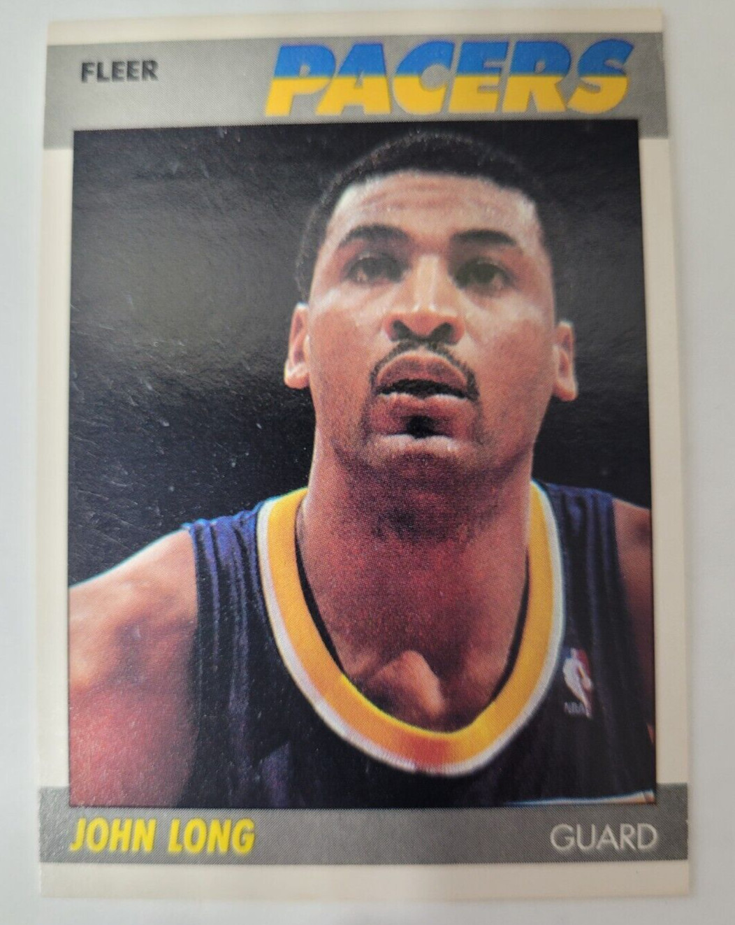 1987-88 Fleer #65 John Long Indiana Pacers