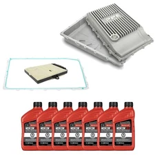 PPE Raw Heavy Duty Trans Pan & Filter/Gasket Kit For 2021+ Ford Bronco W/ 10R60